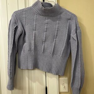 Cozy Lavender Turtleneck Sweater